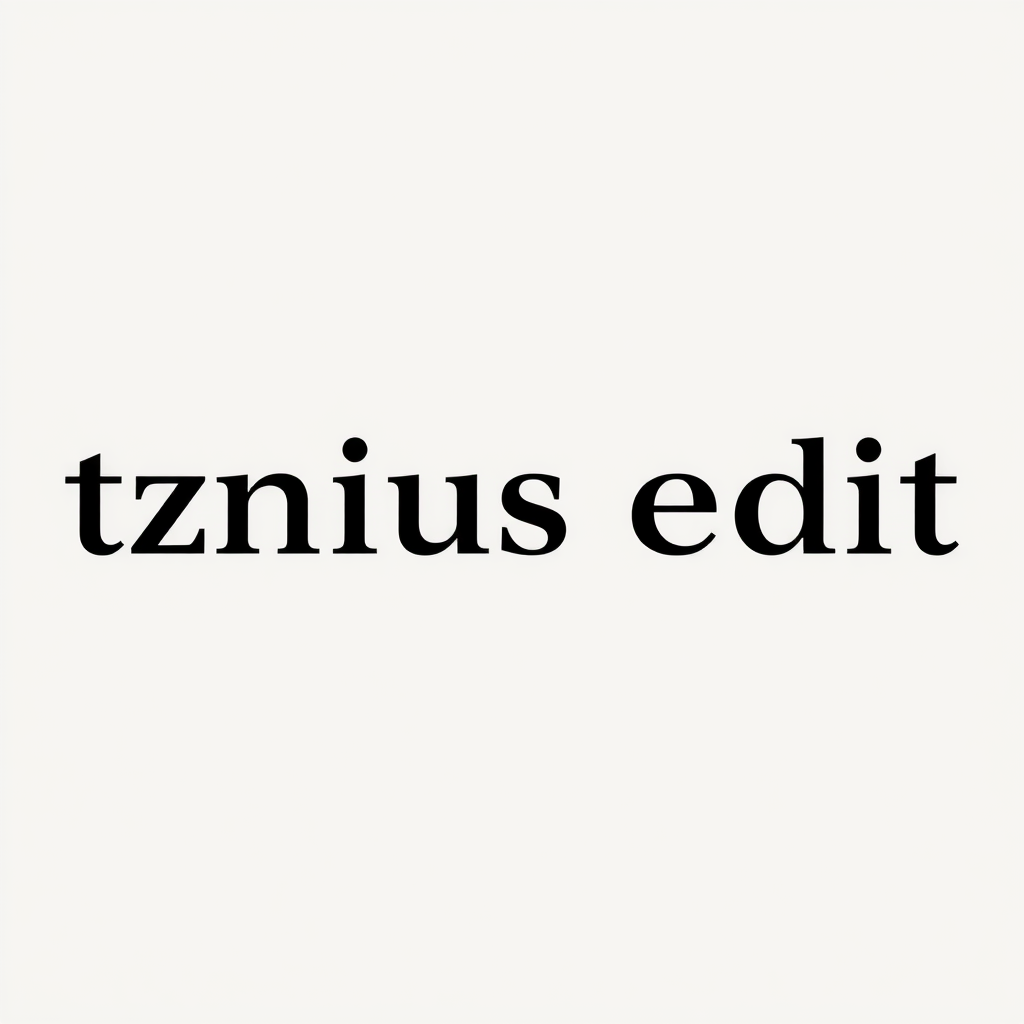 The Tznius Edit